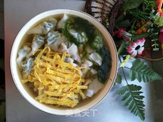 菠菜馄饨的做法步骤：8