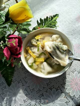 菠菜馄饨的做法步骤：9