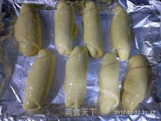 松软牛角包的做法步骤：13