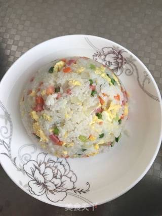 家常炒饭的做法步骤：8