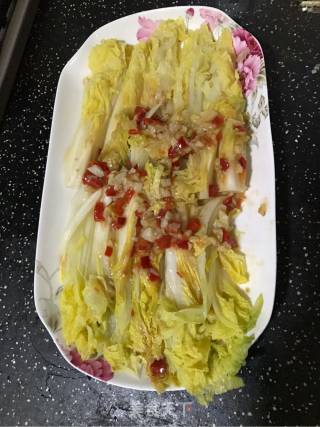 蒜蓉娃娃菜的做法步骤：7