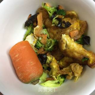 荠菜五彩饺子的做法步骤：3