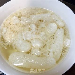竹笙鸡蛋瘦肉汤的做法步骤：3