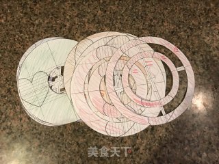 彩虹爱心千层蛋糕的做法步骤：9
