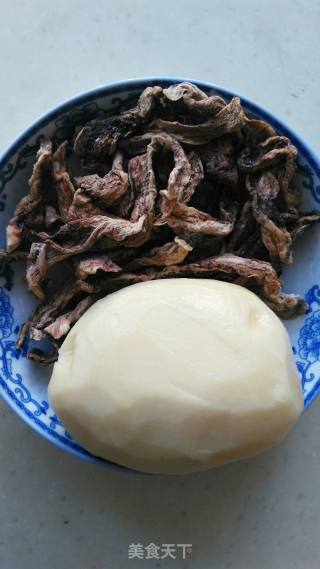茄子干炖土豆的做法步骤：2