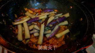 肉沫酱炒茄子的做法步骤：13