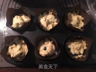 星空蓝莓麦芬的做法步骤：6