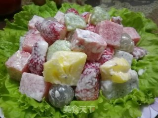 水果沙拉的做法步骤：11