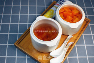木瓜冰糖炖桃胶的做法步骤：6