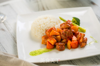 中东烩鸡肉的做法步骤：3