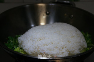 芥菜炒饭的做法步骤：5