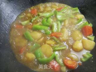 咖喱土豆的做法步骤：4