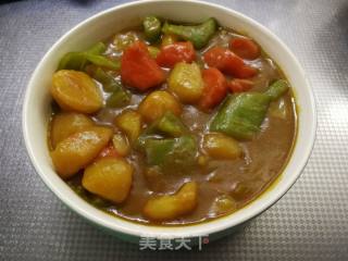咖喱土豆的做法步骤：5