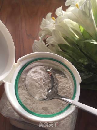 早餐薄饼的面粉制作的做法步骤：6
