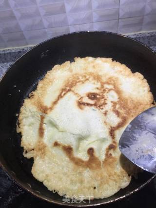 鸡蛋饼的做法步骤：4