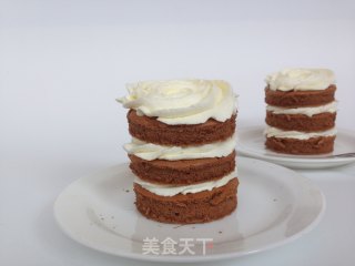 淋面可可蛋糕的做法步骤：13