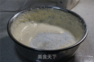 椰蓉芝麻蛋糕卷的做法步骤：6