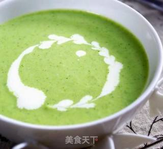 奶油西兰花的做法步骤：4
