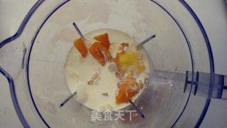 萌宠造型迷你南瓜挞的做法步骤：1