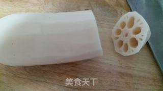 彩糯莲藕的做法步骤：1