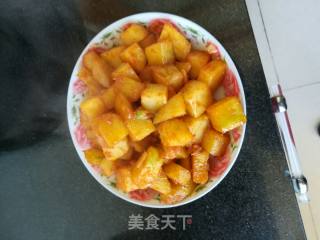 番茄土豆的做法步骤：5