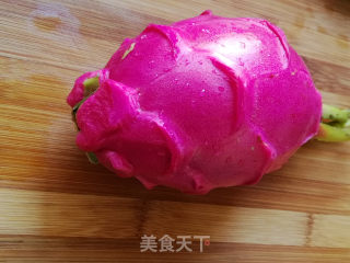 辣炒火龙果皮的做法步骤：1