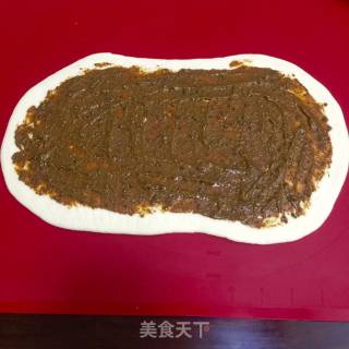 麻酱红糖卷的做法步骤：7