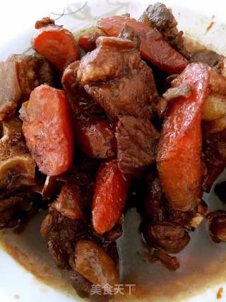 胡萝卜炖羊肉的做法步骤：12