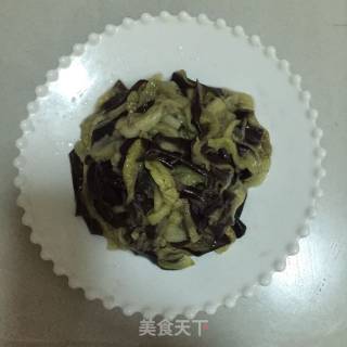 鱼香手撕茄子的做法步骤：5
