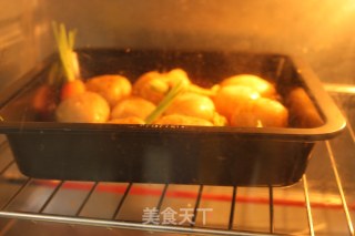超简单易做香烤小土豆的做法步骤：7
