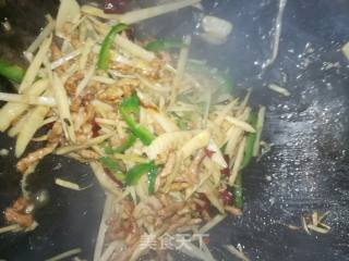 春笋肉丝的做法步骤：8