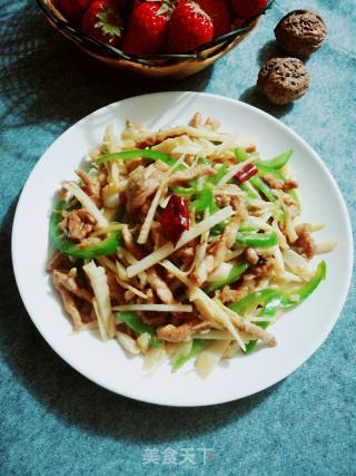 春笋肉丝的做法步骤：9