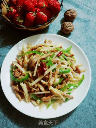 春笋肉丝的做法步骤：10