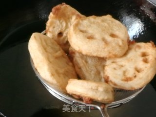 炸藕盒的做法步骤：22