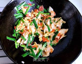 家常素烩饼的做法步骤：6