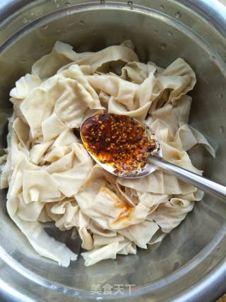 红油豆皮的做法步骤：6