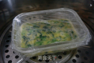 菠菜蒸蛋的做法步骤：4
