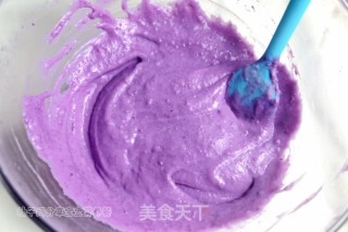 紫山药米糕的做法步骤：3