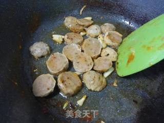 贡丸佛手瓜的做法步骤：6