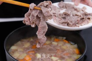 咖喱土豆牛肉焗饭的做法步骤：4