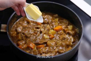 咖喱土豆牛肉焗饭的做法步骤：6