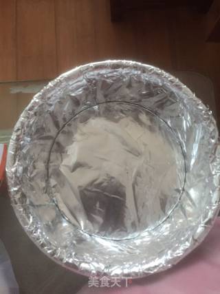 标花轻乳酪蛋糕的做法步骤：2