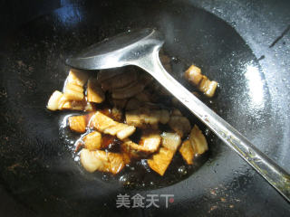 五花肉荷兰豆炒雷笋的做法步骤：6