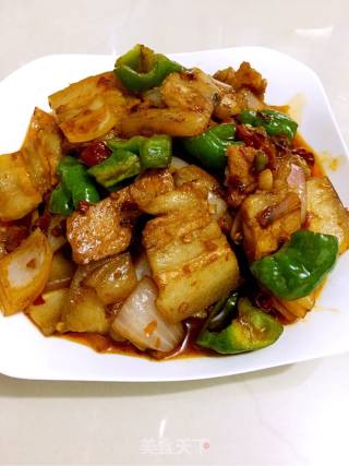 回锅肉的做法步骤：9