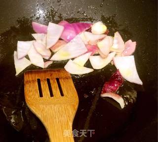 简易版的大盘鸡，办公室中餐的做法步骤：5