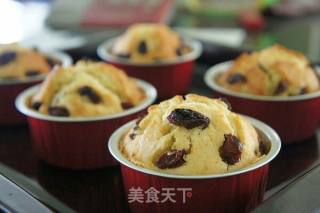 葡萄干麦芬蛋糕的做法步骤：10