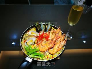 西班牙海鲜烩饭的做法步骤：20