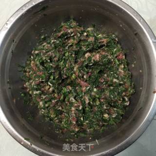 荠菜水饺的做法步骤：5