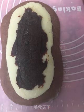 可可麻薯软欧的做法步骤：7