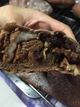 可可麻薯软欧的做法步骤：14